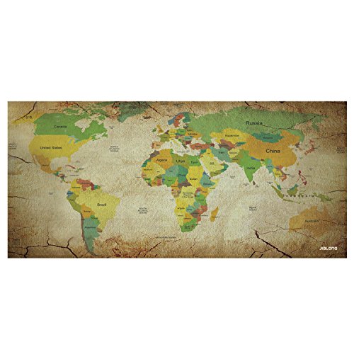 JIALONG Large Gaming Mouse Pad, Extended Mousepad with Durable Stitched Edges, Ideal