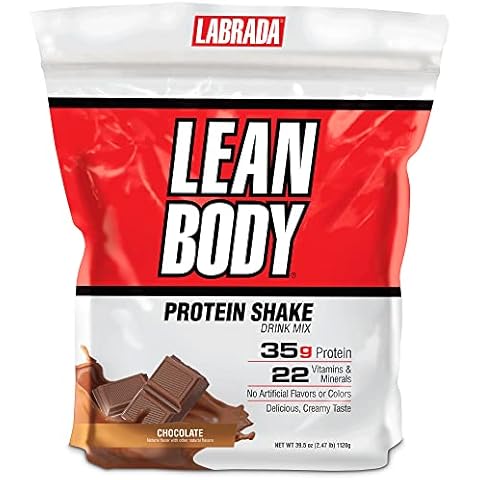 Labrada Nutrition Lean Body Hi-Protein Meal Replacement Shake, Chocolate, 2.47 Pound Tub(Pack of 1) Cover