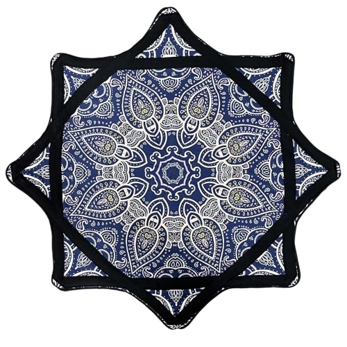 Jouet de jonglerie rotatif du bout des doigts et tissu de filature débutant Flow Star 24" F