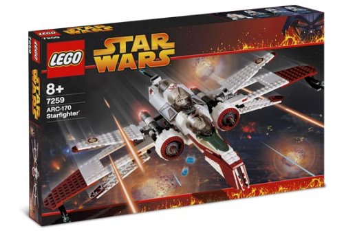 Preisvergleich Produktbild Lego Star Wars 7259 - ARC-170 - Starfighter