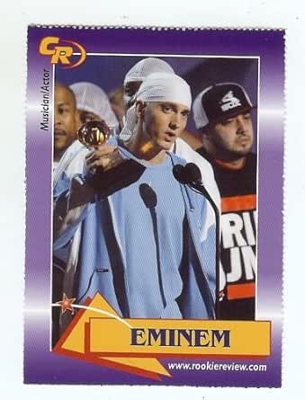 Amazon.com: EMINEM Marshall Mathers Slim Shady 2003 Rapper Rookie Card ...