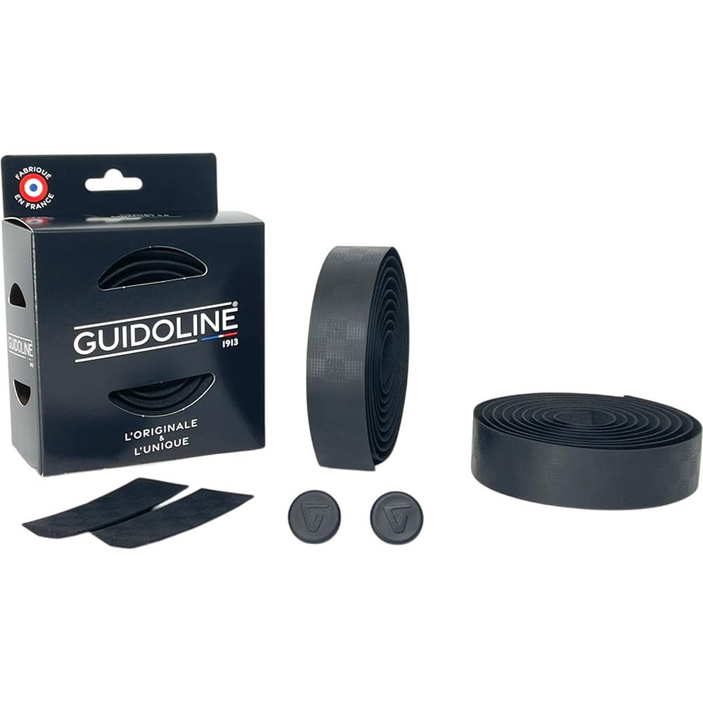 RUBAN DE GUIDON - CINTRE VELOX GRAVEL CONFORT 5mm NOIR - GUIDOLINE - 3660429367220