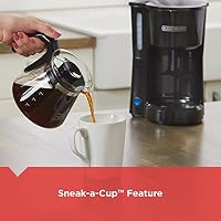 BLACK+DECKER CM0700BZ 4-in-1 5-Cup Coffee Station Coffeemaker, Black — image 5