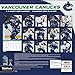 2026 Vancouver Canucks (Bilingual French) Wall Calendar (English and French Edition)