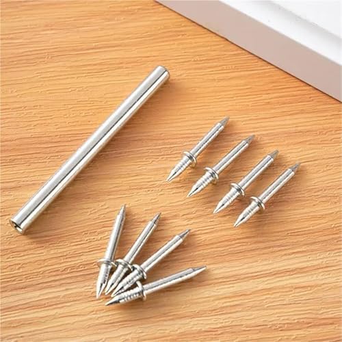 Clavos para zócalos doble cara, 1000 piezas, antióxido para decoración del hogar miniatura 4