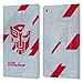 Head Case Designs Licenza Ufficiale Transformers Sorriso 3 Autobots Arte Logo Cover in Pelle a Portafoglio Compatibile con Apple iPad Mini 4