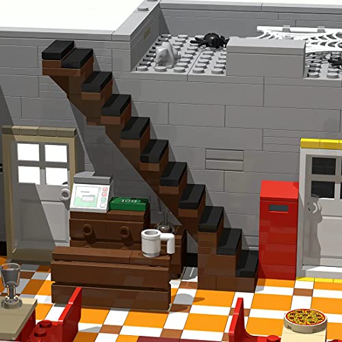 KEKRAV Modular Construction Set, MOC-39491 Street View Architecture Model Construction Set, 4449 Stücke, die mit Lego… – Bild 6