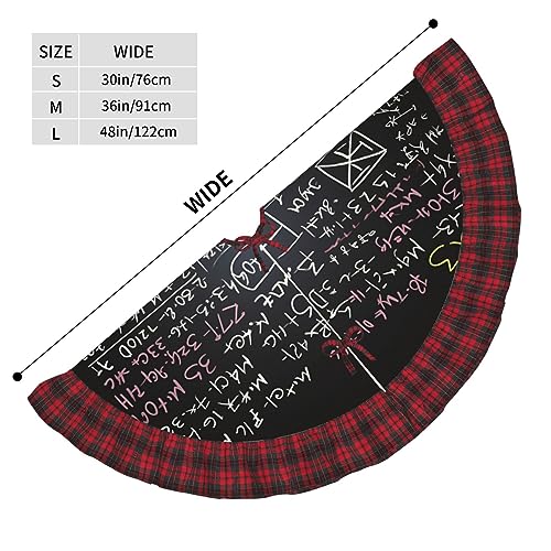 Jupe de sapin de Noël imperméable 122 cm pour décorations rustiques - 5