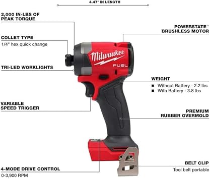 Milwaukee Electric - M18 4-Tool Combo KIT