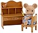 Produktbild Sylvanian Families 5142 Maus Schwester Spielzeug mit Schreibtisch-Set, Mehrfarbig