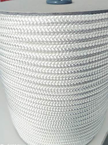 Cuerda Trenza náutica 4 mm, 100 m, blanca Cover