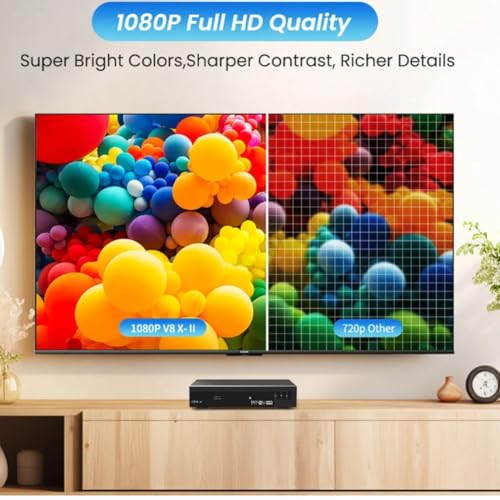 Décodeur satellite V8X-II pour résoudre les problèmes de réception TV instable - 2