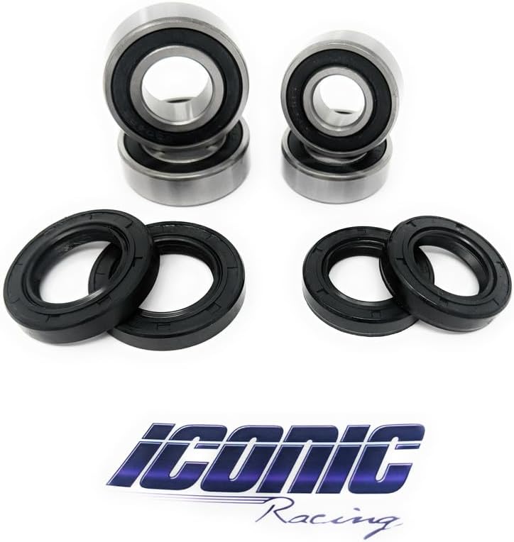 Iconic Racing Both Front Wheel Bearing and Seal Kits