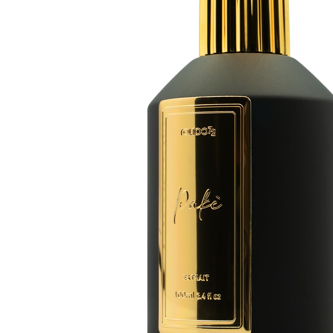 Toledo72 Extrait de Parfum Pakè Extreme, Unisex, 100ml, Zafferano Bergamotto Vaniglia Rosa Turca, Legno di Agar
