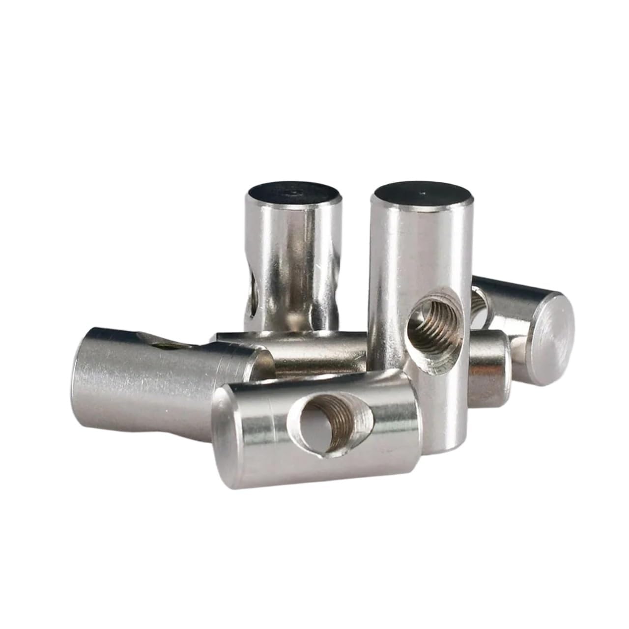 Barrel Nut,Furniture Nuts,10pcs M4 M5 M6 M8 Stainless Steel & Cylindrical Pin Dowel Set for Wood Assembly and Repair(M8x35x12mm)