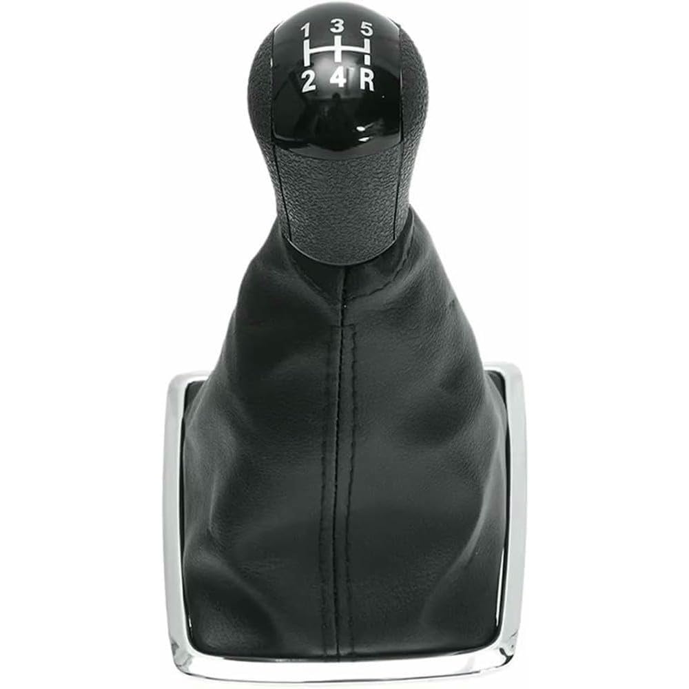 GZNBB Car Manual Gear Shift Knob Boot Cover Gaiter Lever Shifter Handle Stick, for Ford Focus 2 MK2 2005-2011