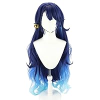 Amazon.co.jp: コスプレウィッグ 天宮こころ 水着 青 水色 あまみや