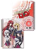 Great Eastern Entertainment High School DXD Girls Spiral Notebook Multi-colored, 10'
