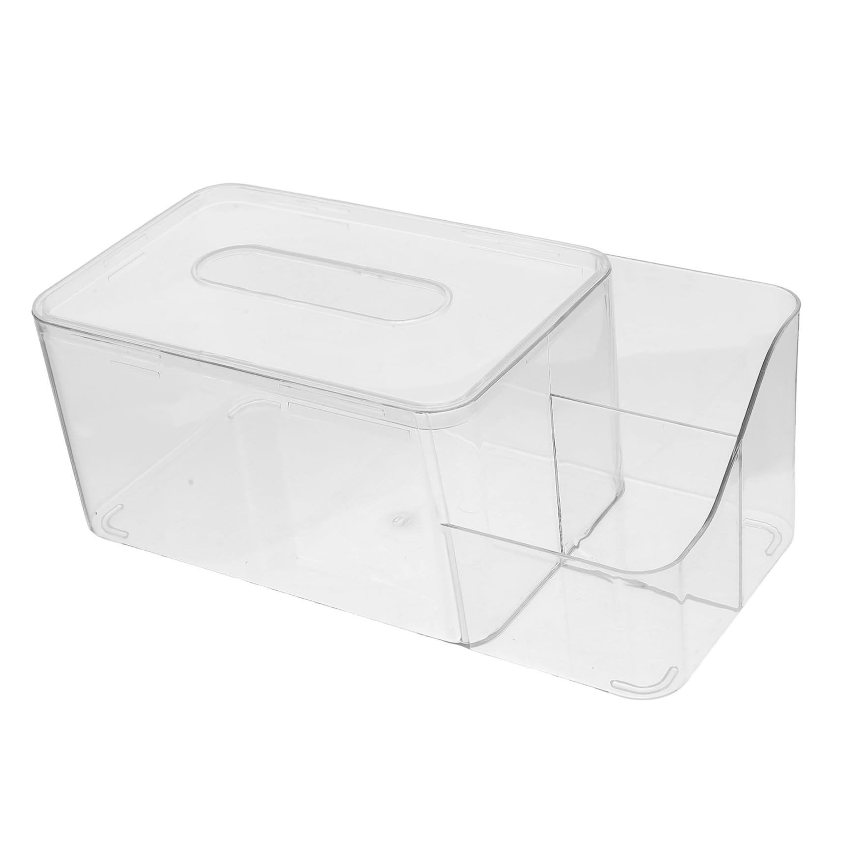 PRETYZOOM Tissue Box Holder for Home Office and Car Versatile Napkin Dispenser with Smooth Surface Easy to Clean Compact Design for Elegant Storage