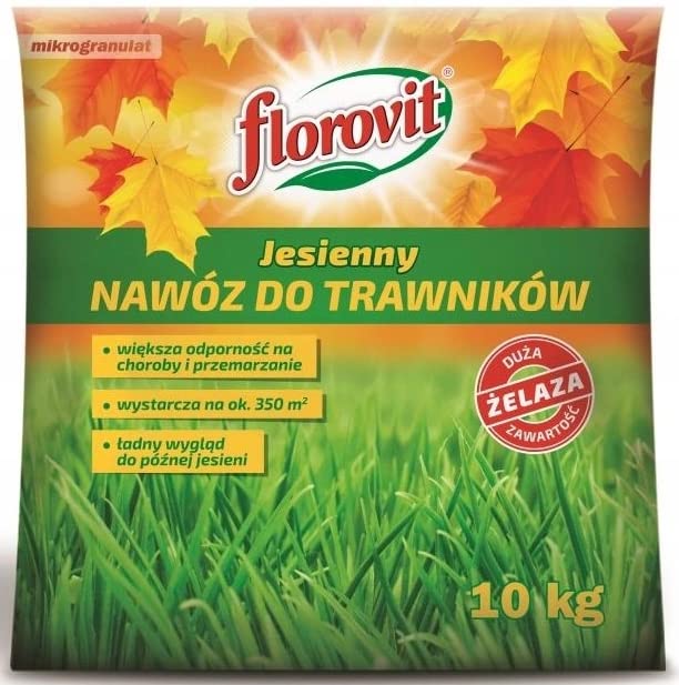 Rasendünger Herbstrasendünger Herbstdünger Herbst NPK (SO3) Mit Eisen 10kg