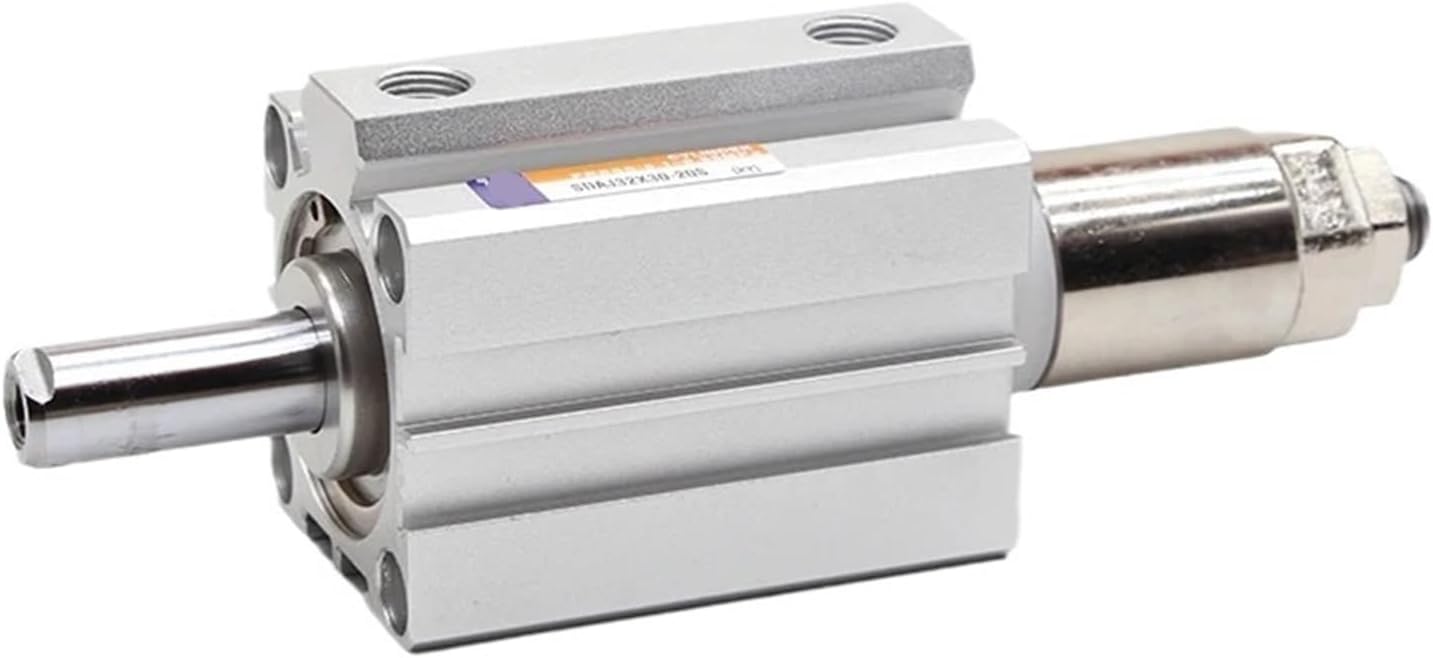 Square Pneumatic Mini Cylinder Adjustable SDAJ25-20-20 SDAJ32-30-20 SDAJ32-40-20 with/Without Magnetism(SDAJ25-10-10,-S with Magnet)