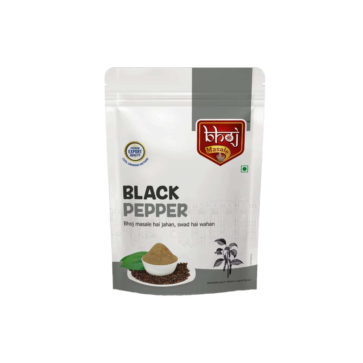 Bhoj Masale Kali Mirch Powder 200GM | Black Pepper Powder | Black Pepper | Kali Mirch Powder | Fresh Black Pepper | No Artificial Additives (B0CM3QYGCV) Amazon Price History, Amazon Price Tracker