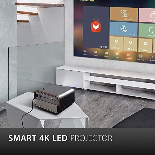 Mini Overhead Projector Q13 Smart Phone Screen,1080P Supported, 176\" Display, 1080P Supported, HiFi Sound. Mini Projector Compatible with TV Stick, PS4 - Thumbnail 2