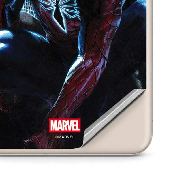 Skinit Decal Phone Skin Compatible with Google Pixel 8 Pro - Officially Licensed Marvel Spiderman New Suit Spiderman Design