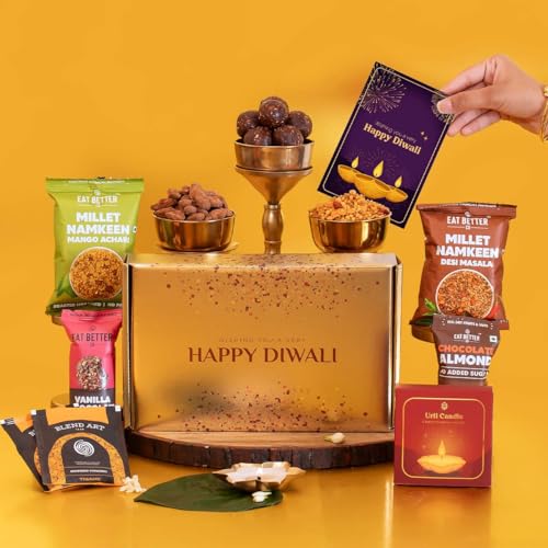 EAT BETTER CO Swarn Diwali Gift Hamper - 7-Item Diwali Gift - Dry...