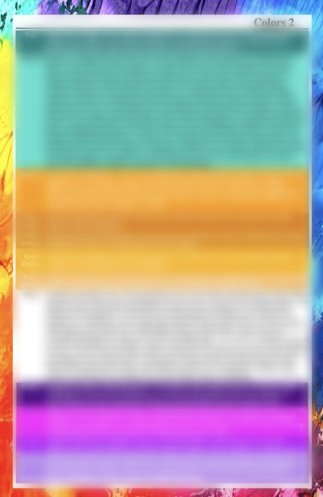 Color 2 Card