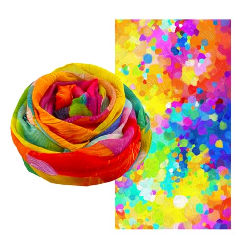 Foulard paréo coloré pour éviter la fraîcheur des soirées