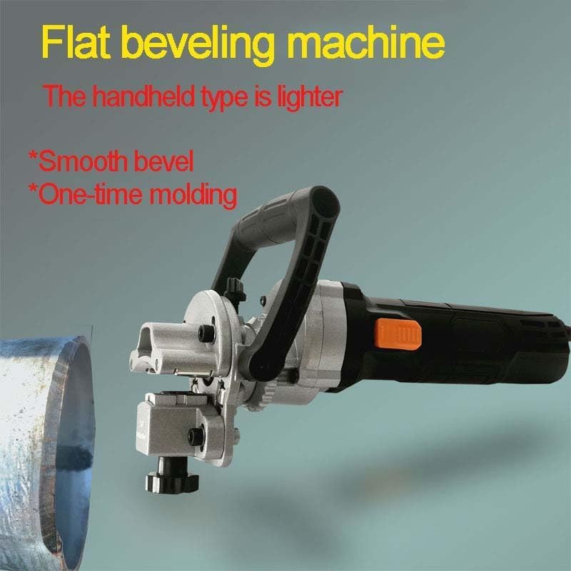 à chanfreiner Les plaques métalliques 220 V, Outil de chanfreinage 1000 W 2300 TR/Min avec molette de Profondeur Acier, Aluminium et cuivre