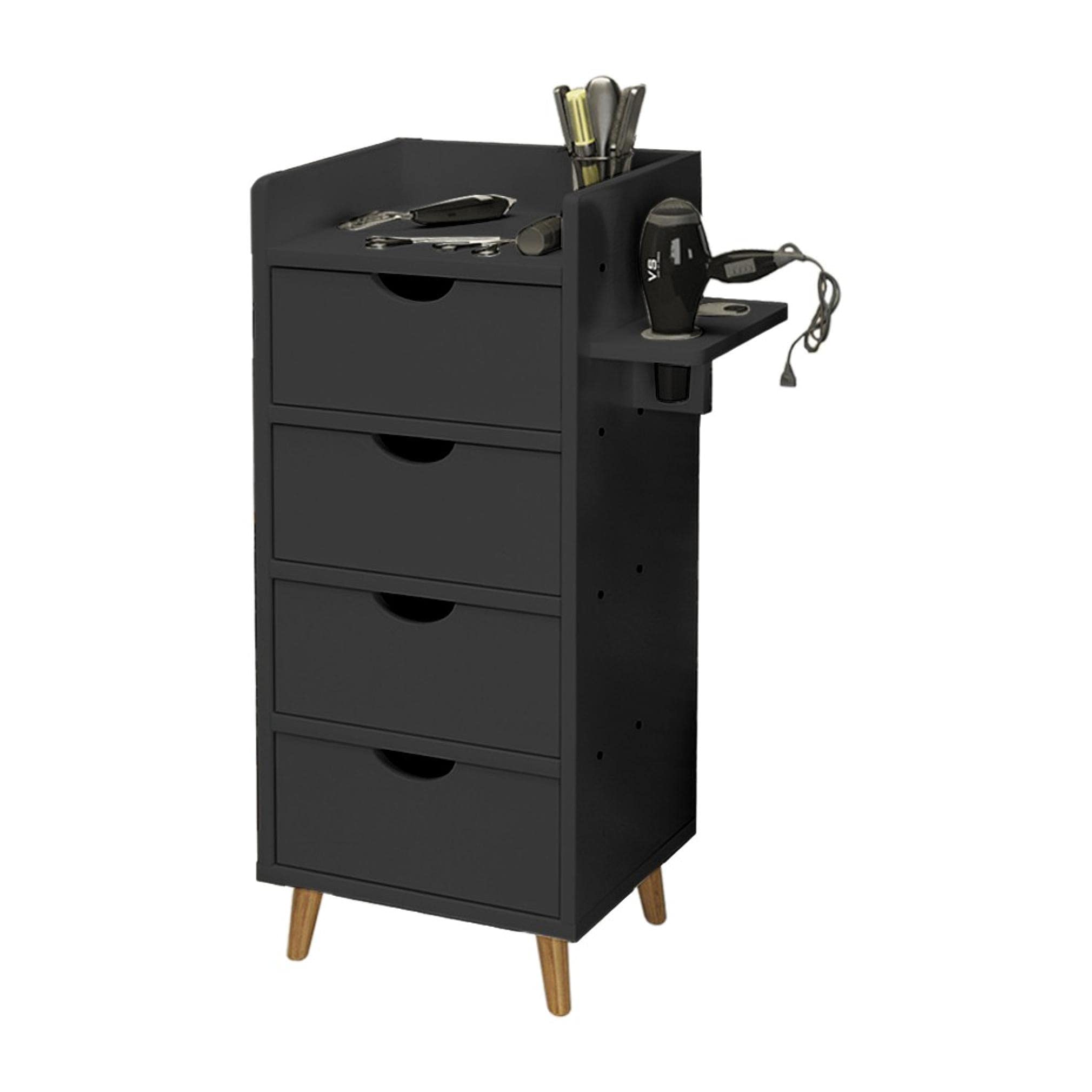 Buy Salon SPA Beauty Trolley Cart with Storage & Hair Dryer Holder, Salon Stations