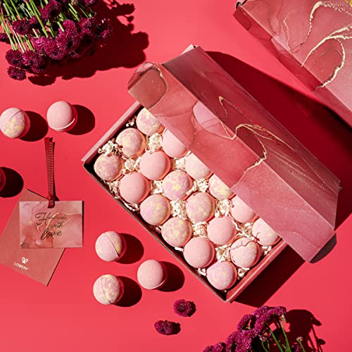 Birthday Gifts For Adults, Bath Bombs For Women, 30Pc Bubble Bath Bombs For Women And Men With Shea & Coco Butter Dry Skin Moisturize, Christmas And Birthday Handmade Spa Bath Bomb Gifts #TOP5