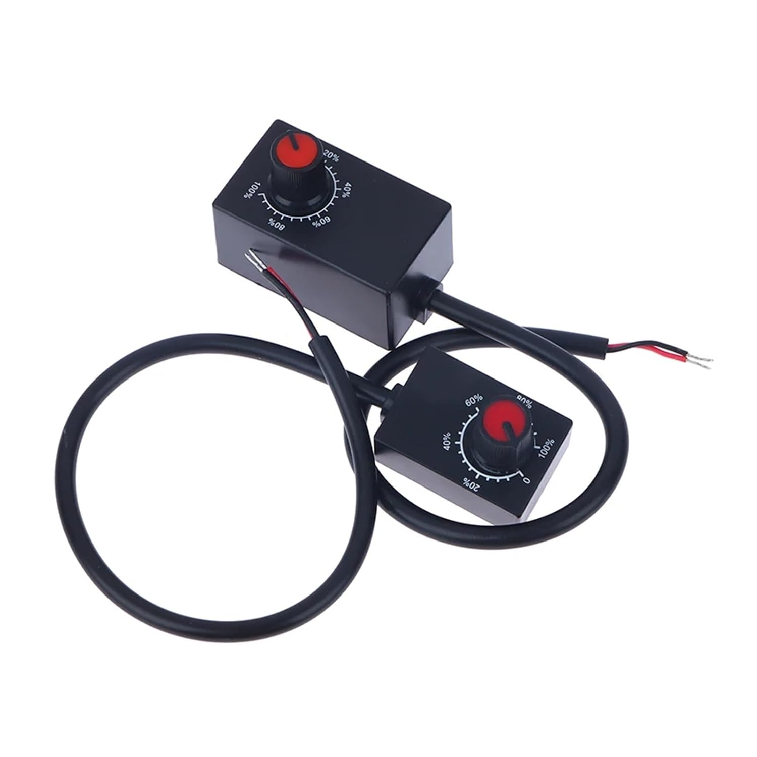Mini DC 0-10V 1-10V knob dimmer 0-100% Scale Potentiometer, Suitable for LED dimmable Power Driver(B-Plus)