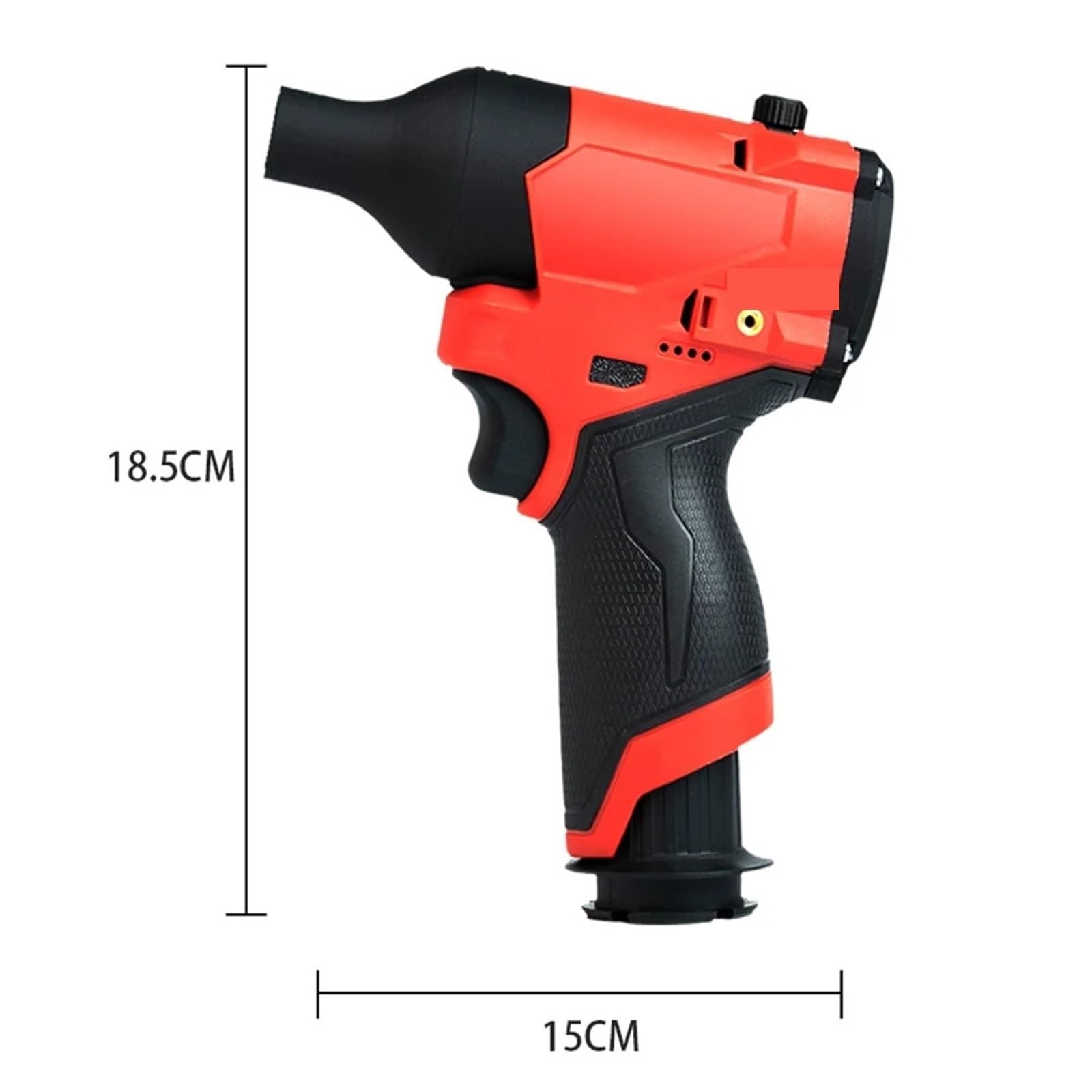 Potente soplador de Pelo con Motor sin escobillas 140 000 RPM, Ventilador conducto Alta Velocidad, Polvo for Exteriores,Alta Velocidad