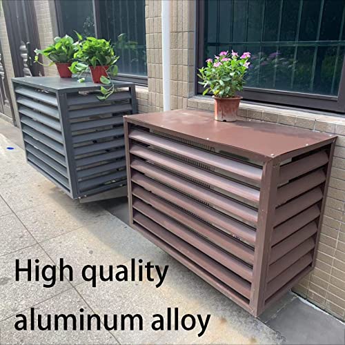 Housse climatisation extérieure aluminium anti-rouille pour stopper les pannes d'unité