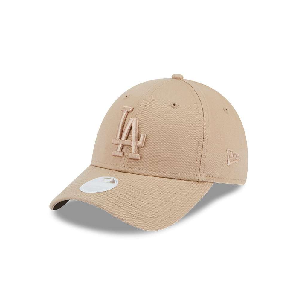 New Era Los Angeles Dodgers MLB League Essential Tonal Camel 9Forty Adjustable Women Cap