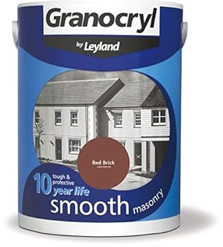 Leyland Granocryl Smooth Masonry, Red Brick, 5L