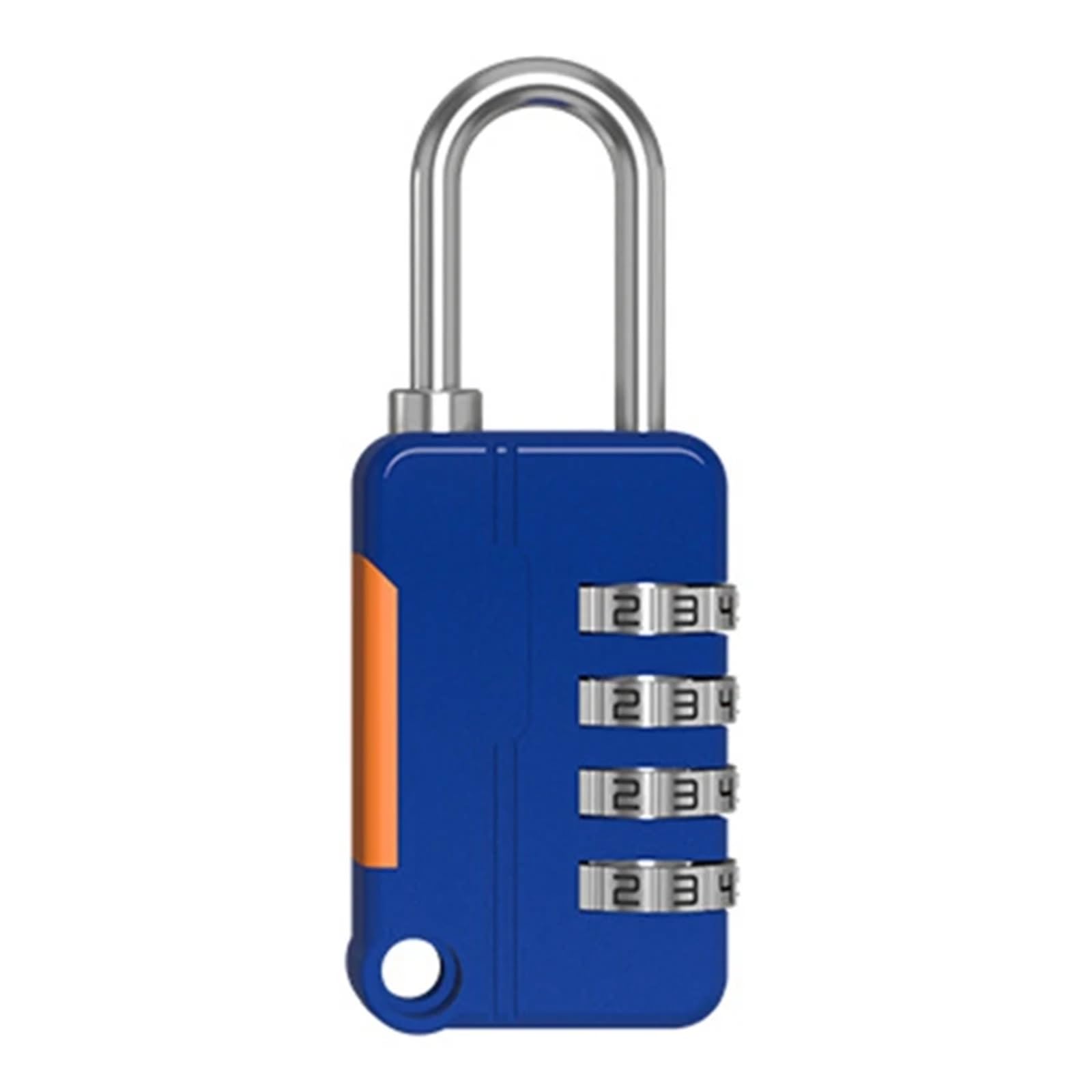 Lock Luggage 4 Digit Code Combination Padlock Small Travel Luggage for Case Lock Keyless Shackle Lock(Blue)