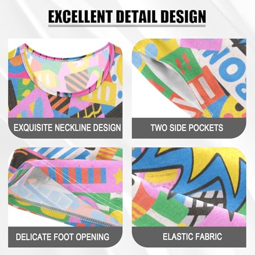 Little Girls Pajama Shorts Cute Cartoon Pj for Big Boys Nightwear 5Y Colorful Cartoon Boom Fashion pijama para jovenes hombres4