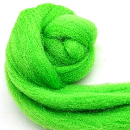 Feltsky Pelote de laine de feutrage 50 g - 40 couleurs pour kit de feutrage à aiguilles - 19 microns rapide à feutrer (31) Cover