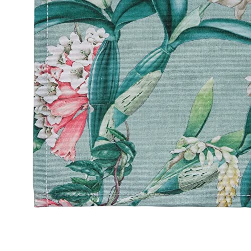 Nappe turquoise polyester 140x240 cm pour décorer vos tables d'été - 8