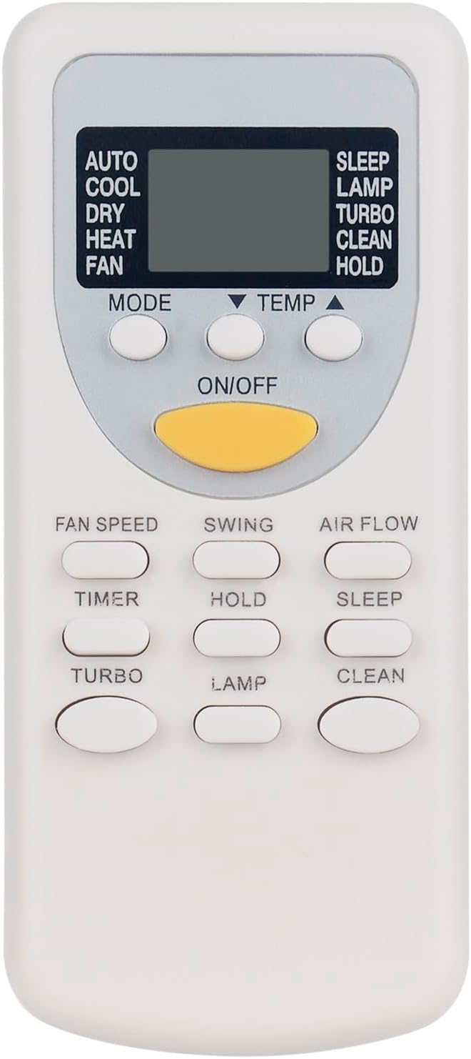 ALLIMITY Universal Air Conditioner Remote Control Compatible with CHIGO AC A/C ZH/JT-03 ZH/JT-01 ZH/JT-08 ZH/JG-01 CS-25V3A-M84AL CS-25V3A-M84AL ZH-JT-03 ZH-JT-01 ZH-JT-08 ZH-JG-01