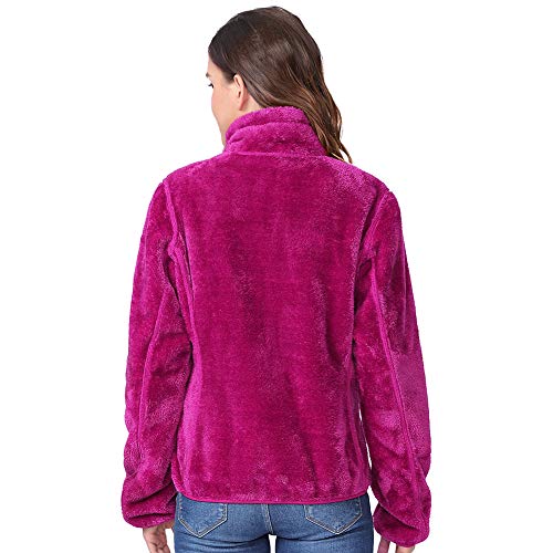 CAMEL CROWN Fleece Jacket Women Soft Reversible