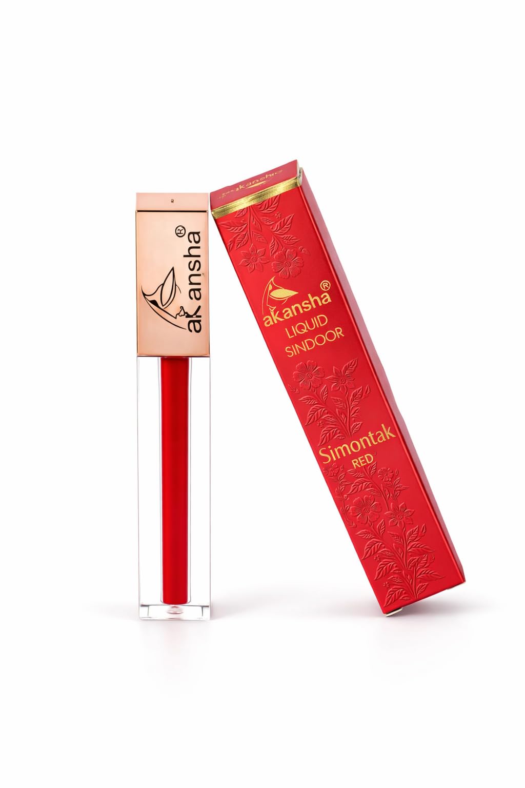 AKANSHA Simontak Natural Ayurvedic Smooth Liquid Sindoor (Red)-picture-17
