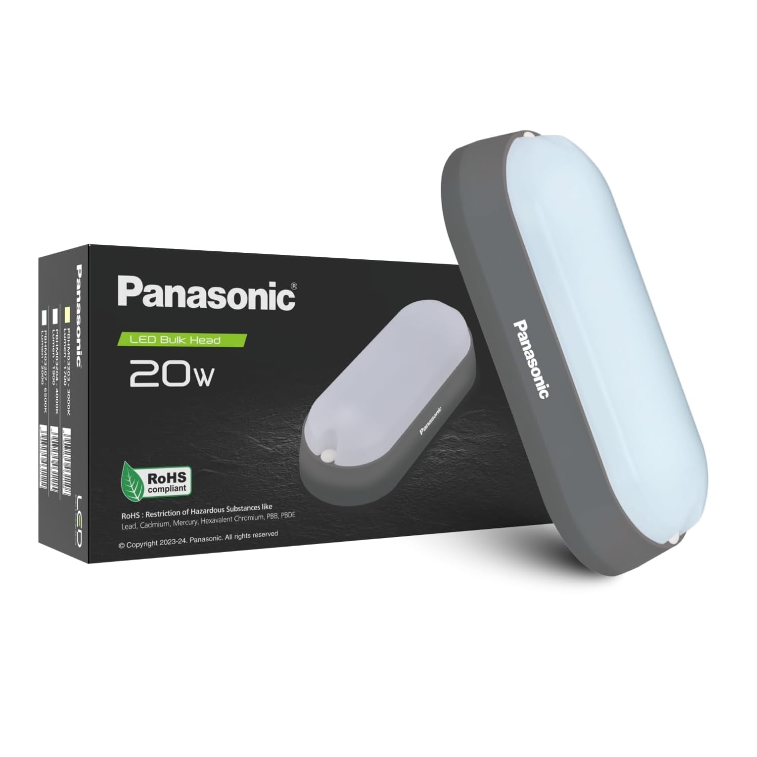 Panasonic 20W LED Bulkhead, IP54 Outdoor Waterproof Bulkhead for Garden Light, Outdoor Wall Light (6500 Cool White)-image-28