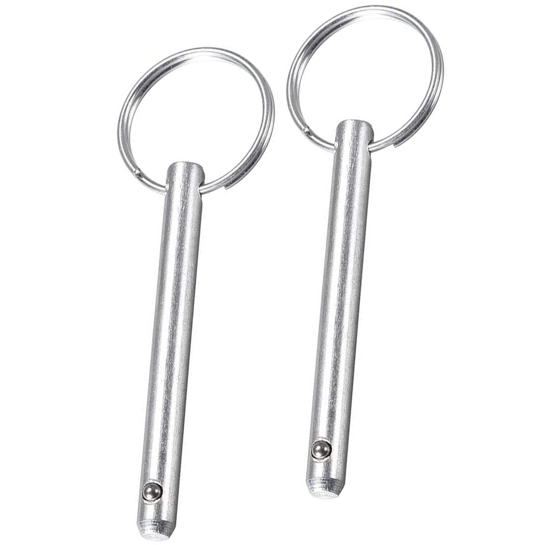 TA-VIGOR 2Pcs Quick Release Pins, 6mm Dia 60mm Length Bimini Top Pin Marine Hardware Carbon Steel for Boat Accessories Marine Hardware