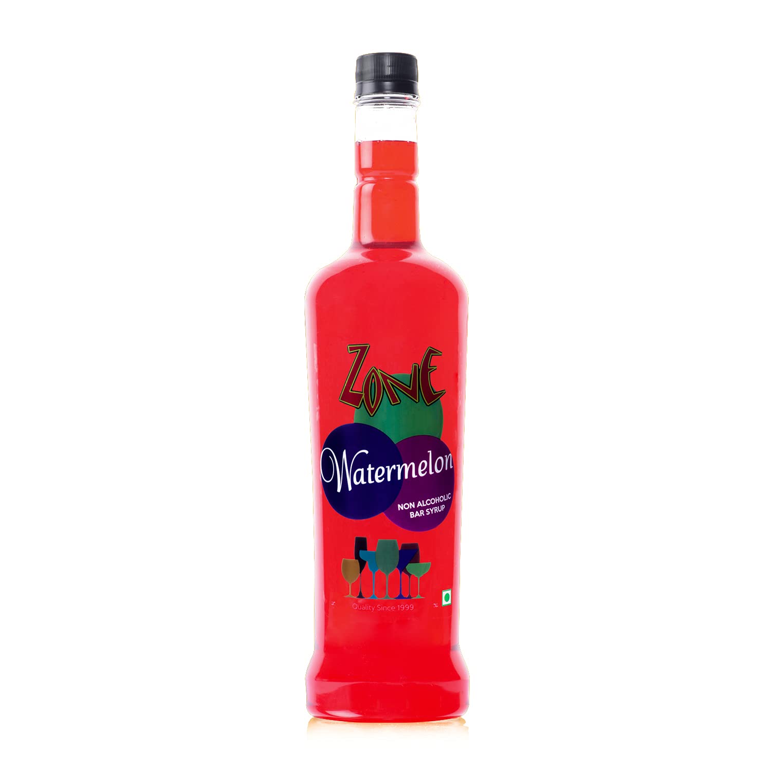 ZONE Watermelon Flavoured Bar Syrup, 1000ml Bottle Suitable for