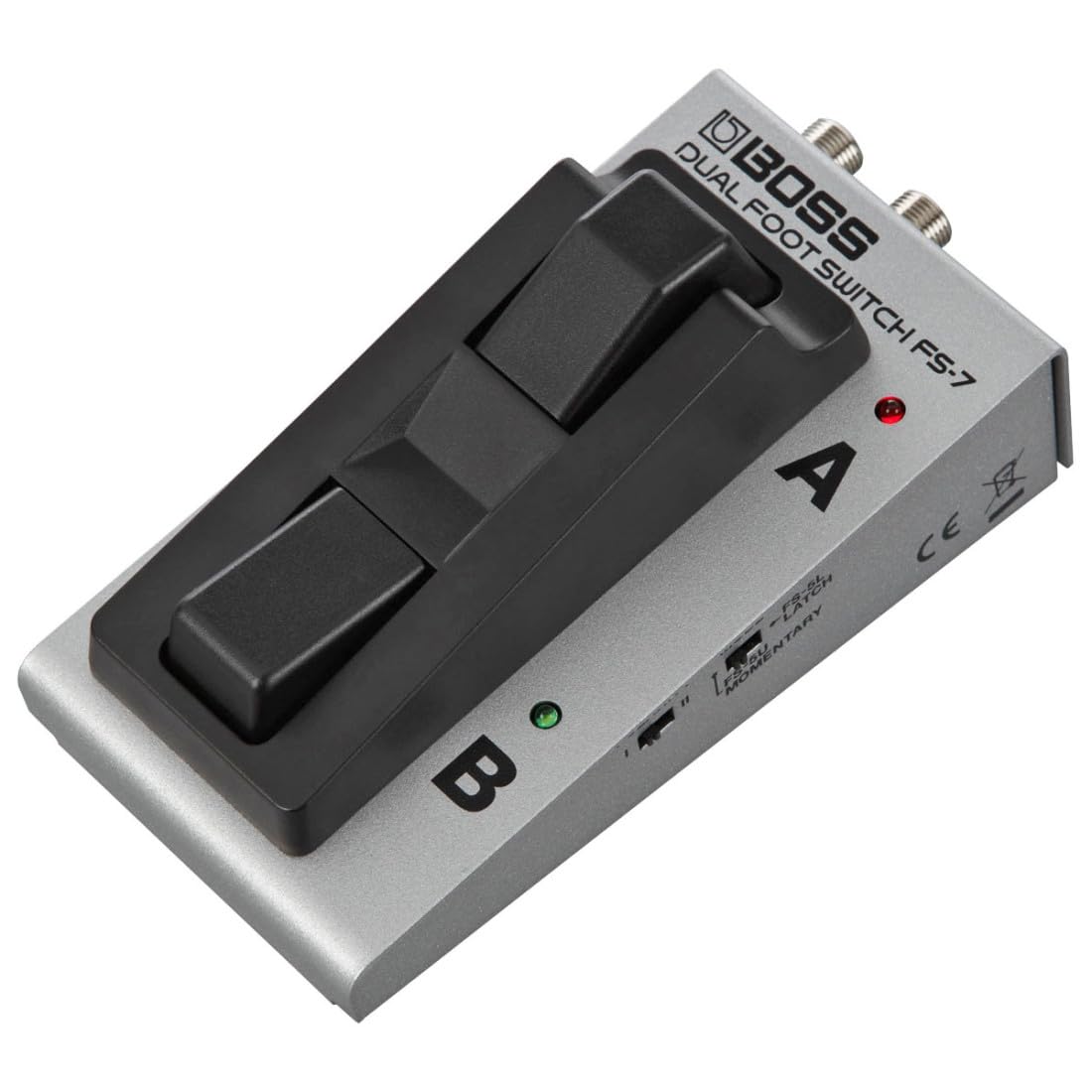 Boss RC-1 Looper Pedal + FS-7 Dual-Switch + keepdrum Patchkabel 30cm